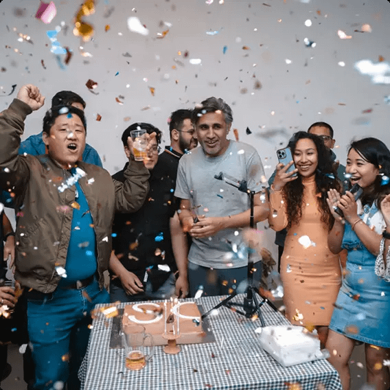 Outside Event Celebration