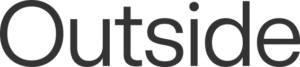Outside logo black